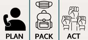 Protest Safety Infographic